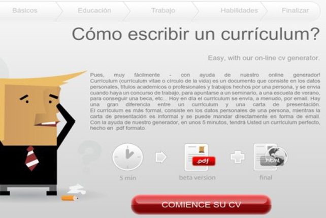 Las 7 aplicaciones para crear tu currículum y bajarlo en PDF