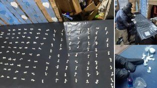 En 10 allanamientos en Concordia se secuestraron 173 dosis de cocaína y casi medio kilo de marihuana, dinero, teléfonos y elementos usados para el narcomenudeo