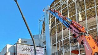 Etapa final para darle forma a la nueva fachada de Unión