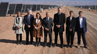 En Mendoza, Adorni inauguró el primer proyecto realizado bajo el Rigi