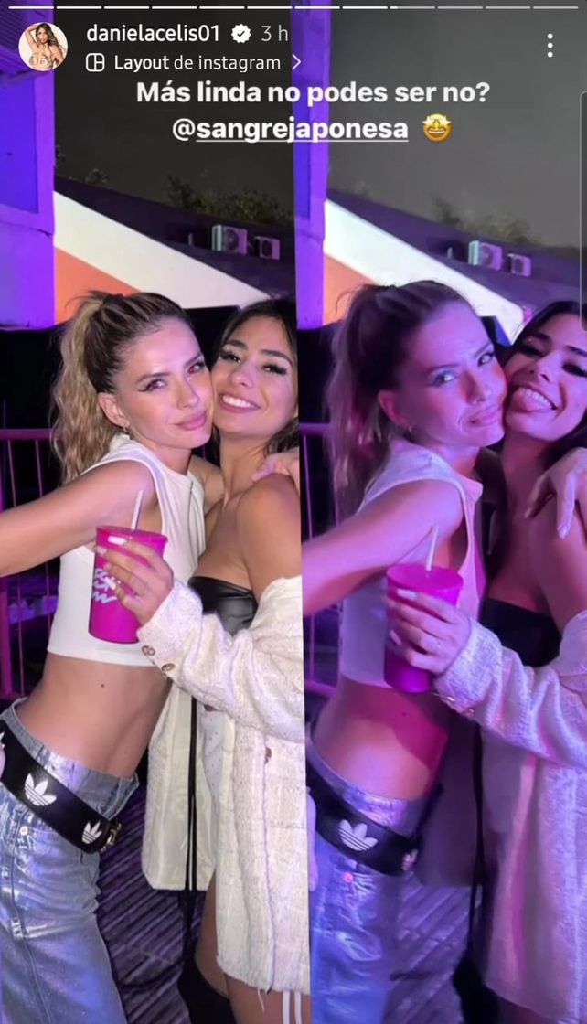 Wanda se cruzó a la China Suárez en una fiesta y le dedicó una canción
