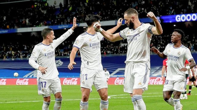 Real Madrid superó 1-0 al Athletic de Bilbao y le sacó siete puntos a sus perseguidores.