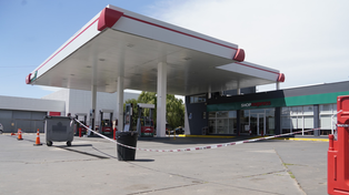 Bruno Bussaniche fue asesinado en la estación de servicio donde estaba trabajando