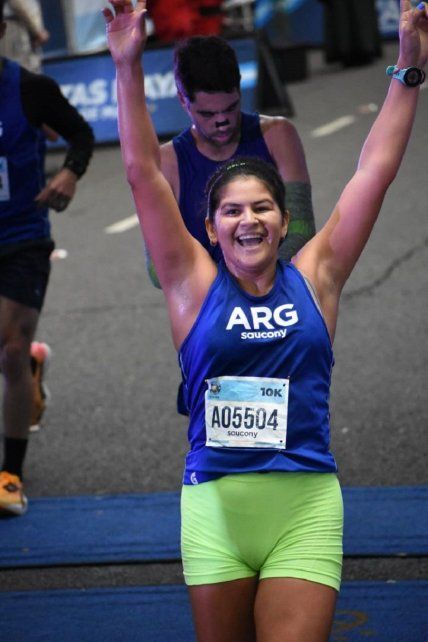 La entrerriana Luz Ramírez fue parte de los 10K más emblemáticos del país en la Carrera Maya y finalizó 80 en la General de la rama femenina.