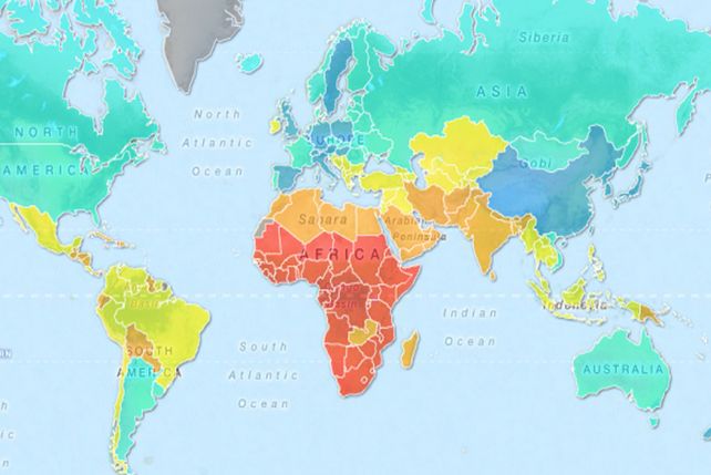 ¿Cuáles son los países donde hay más superdotados?