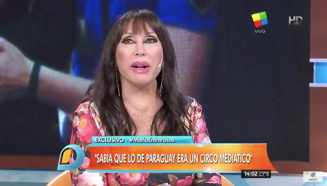 Moria Casán contó sus días en la cárcel y habló del episodio de la droga