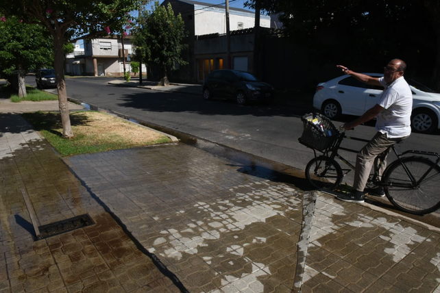 Uno de los medidores&nbsp;robados en la zona de Fraga entre White y P&eacute;rez Bulnes.