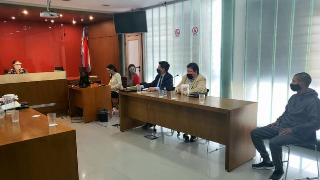 Micael Ariel Gustavo Mamani y Ezequiel Godoy