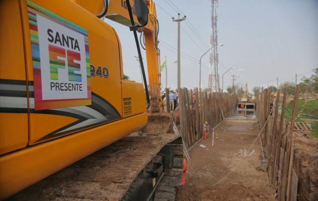 La obra del desagüe El Sable presenta un 60% de avance