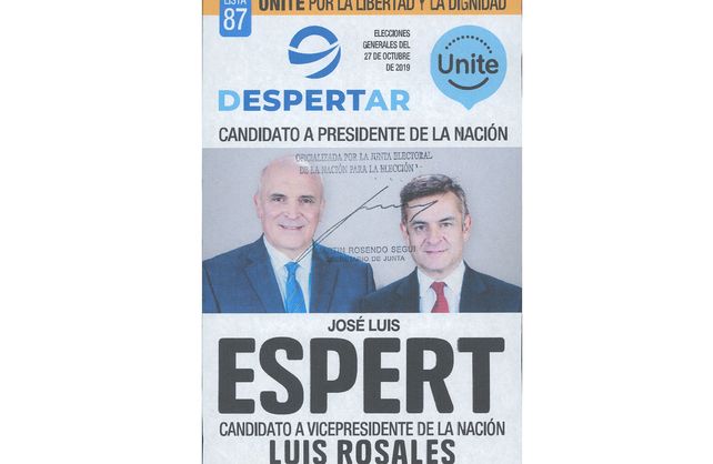 Las seis boletas de candidatos a presidente que habrá en el cuarto oscuro