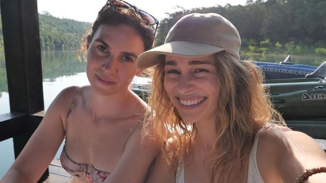 Emilia Clarke de turista en Argentina