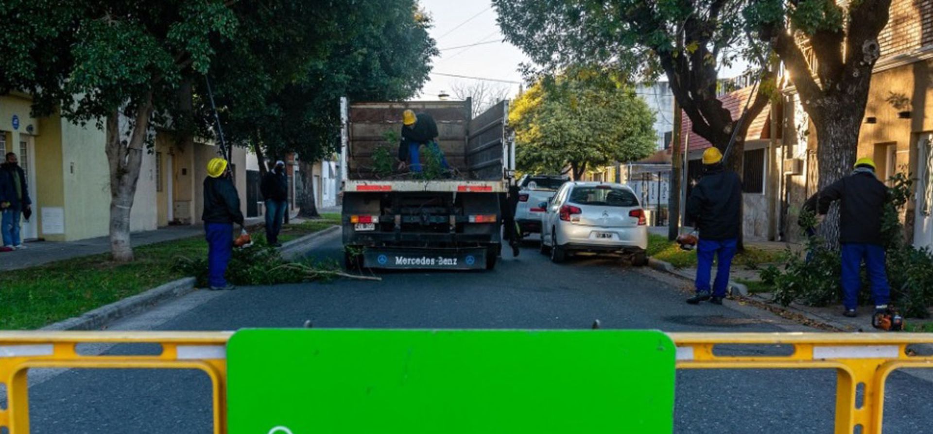 Denuncian una poda extensa y agresiva que no ayuda a mitigar el calor