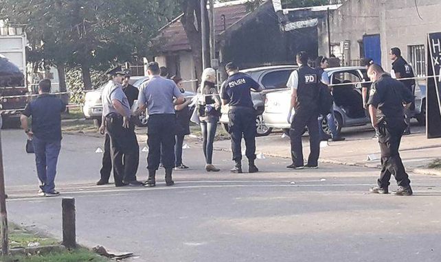 Ataque mortal. El lugar donde fueron asesinadas tres personas en Granadero Baigorria.&nbsp;