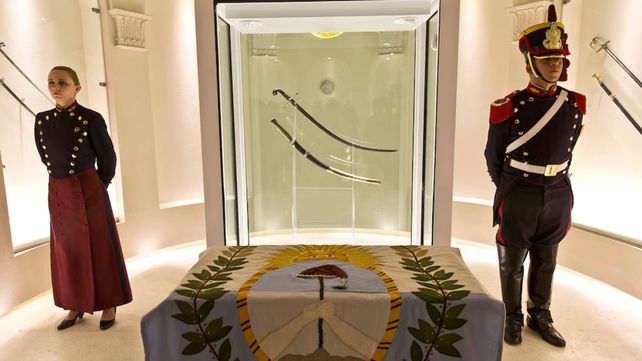 El sable corvo sirvió en las campañas militares de Chile y Perú