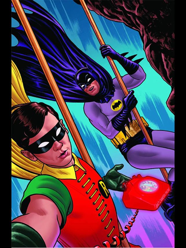 Las selfies de los superhéroes de DC Comics