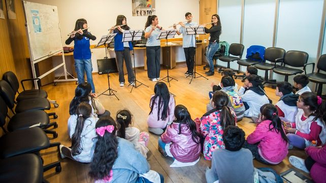 La Escuela Orquesta Barrio Ludueña