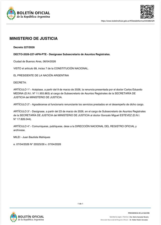 Un exdirigente de Central que estuvo procesado por fraude fue designado como funcionario nacional