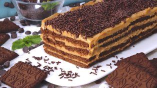 La chocotorta es la delicia argentina, un postre ideal para festejar a papá