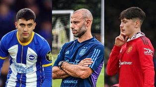 Buonanotte y Garnacho no estarán en el plantel sub-20 que dirige Javier Mascherano.
