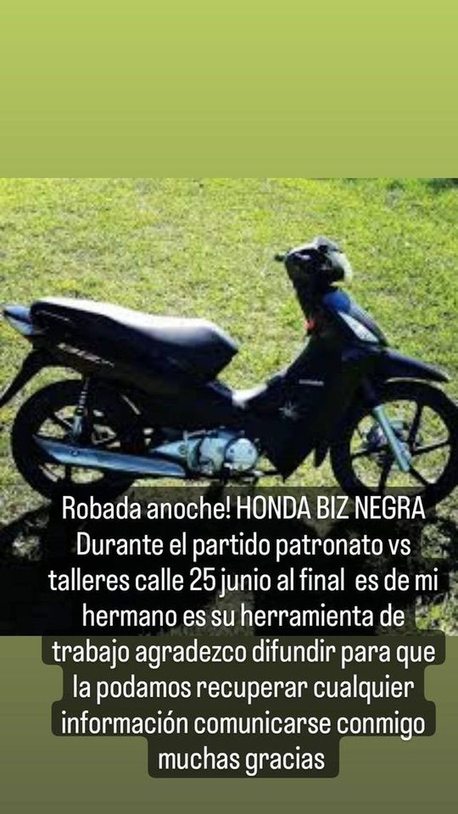 En Paraná se roban entre una y dos motos por día que van a desguace y reventa