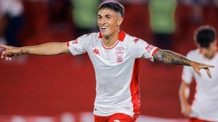 Matías Tissera volvió a entrenar con el plantel de Huracán.