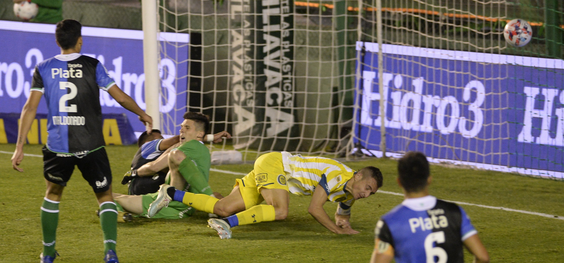 Marco Ruben, el último jugador de Central en marcarle un gol a Banfield