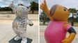 Vandalizaron a Capi en el Parque del Sur: dañaron dos figuras de la mascota de los Juegos y el mobiliario de la plaza