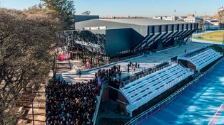Una de las obras en Rosario para los Juegos Suramericanos.