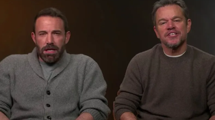 Matt Damon y Ben Affleck se burlaron del audio viral de Luciano Castro