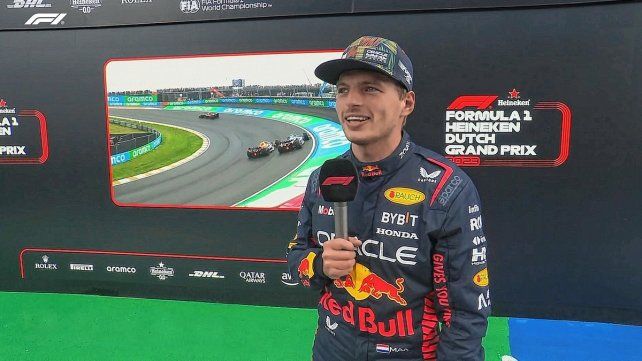 Max Verstappen volvió a quedarse con el GP de Fórmula 1 en Países Bajos.
