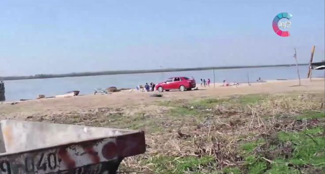 Un joven se ahogaba en el río