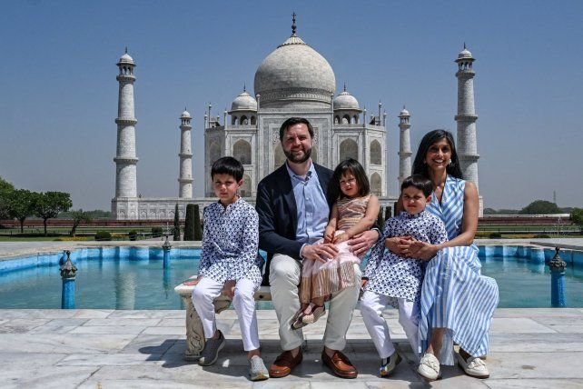 Durante la visita de la familia Vance a India el Taj Mahal también fue cerrado a los visitantes.