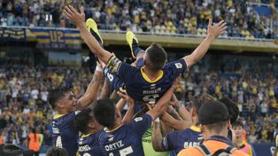 El más ilustre de los que se fueron de Rosario Central: Marco Ruben, en la despedida en Arroyito.