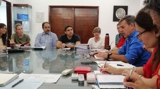 Jatón lideró la primera reunión de gabinete municipal
