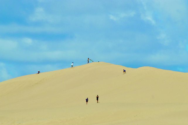 Las playas de Valizas.&nbsp;