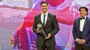El entrerriano Fernando Zampedri fue elegido jugador del año.