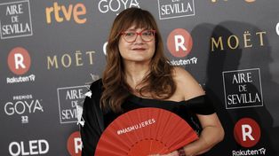 La bandera feminista, también en los Goya