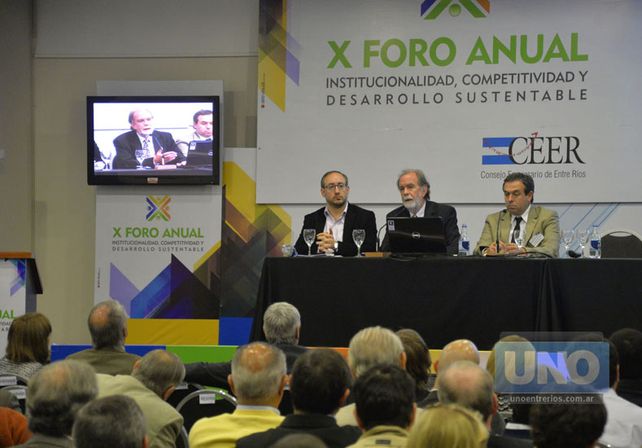 Encuentro. El foro ha sido un espacio para la reflexión y el análisis sobre la realidad del sector.  Foto UNO/Mateo Oviedo