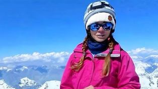 La alpinista rusa&nbsp; Natalia Nagovitsyna.