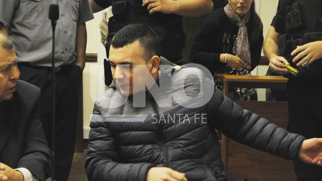 En el banquillo. El imputado antes de recibir la condena.&nbsp;