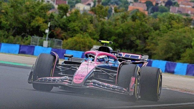 Franco Colapinto terminó último en la FP2 del GP de Hungría.