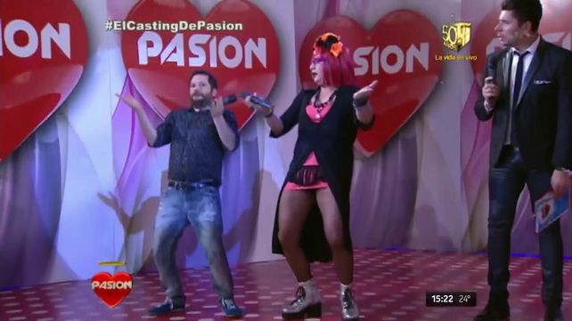 José Ottavis se animó a bailar durante su visita al programa Pasión de Sábado.