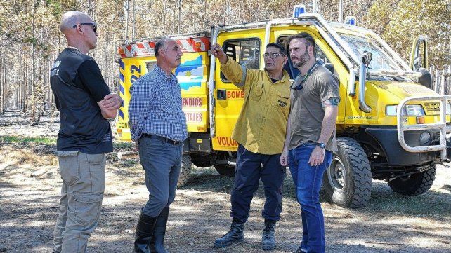 Los incendios forestales afectaron a muchas hectáreas en los últimos días en Concordia.