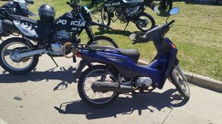 La moto robada por los motochorros en México y Genova
