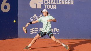 El correntino Lautaro Midón, consiguió meterse en octavos de final AAT Challenger Santa Fe.