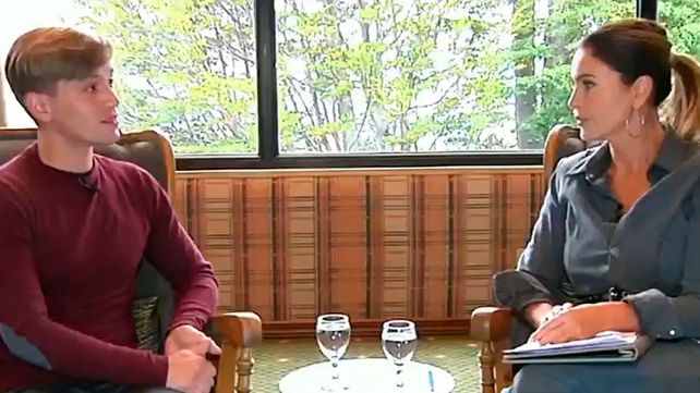 Lucas Benvenutto le concedió una entrevista a Karina Mazzocco para América.&nbsp;