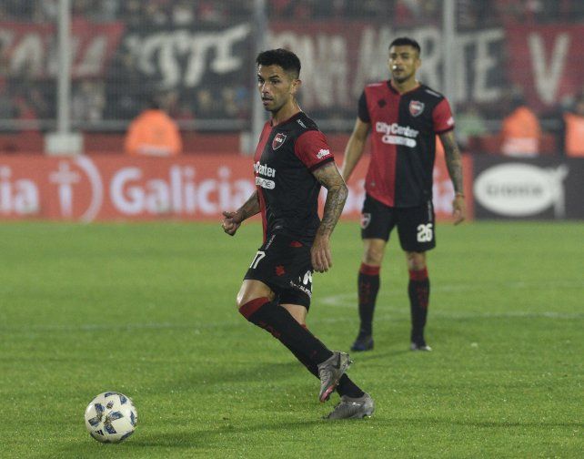 Gabriel Carabajal en su paso por Newells en 2024.