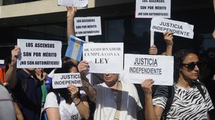 Los judiciales habían lanzado un plan de lucha con paros todas las semanas, hasta fin de año.