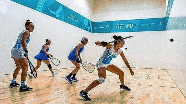 El ráquetbol lleva aportado tres medallas a la delegación argentina.