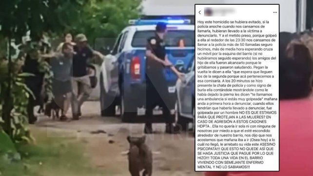 Femicidio en Gualeguay: denuncian que Vanesa iba a acusar a Camaño y que la Policía no la trasladó